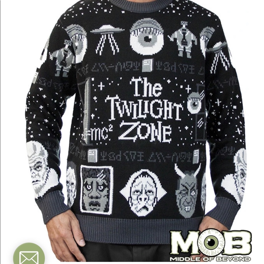 Officially Licensed Twilight Zone Sweater